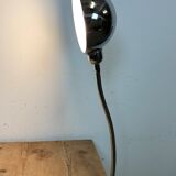 Lampe de table italienne en col de cygne vintage chromée, années 1960