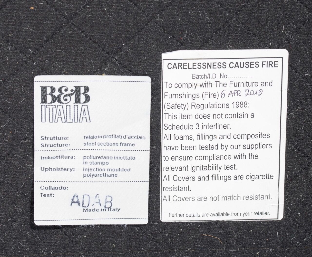 B&B Italia Fat Sofa by Patricia Urquiola pre-owned