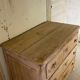 Chest of drawers early nineteenth century in light oak