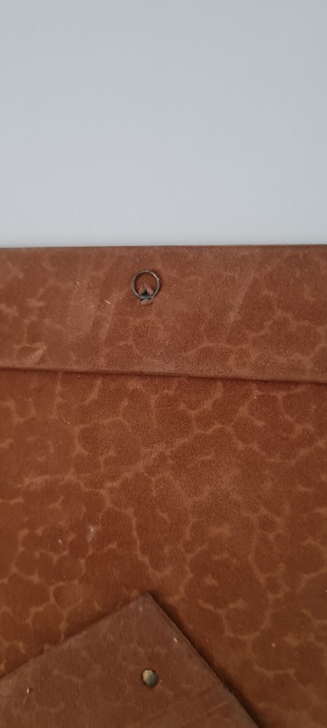 Beveled mirror photo frame