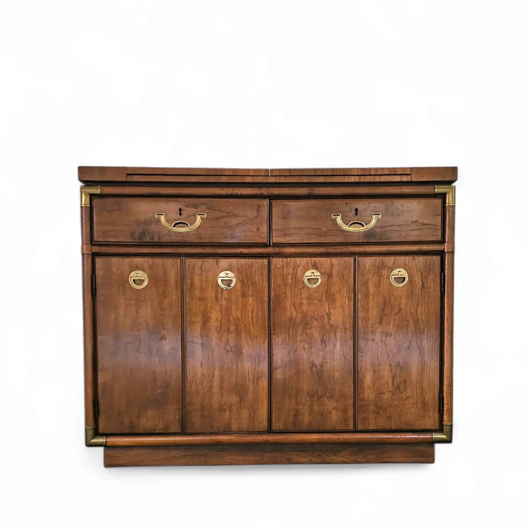 Drexel Heritage Sideboard or Buffet on Rollers /  Vintage Drexel Accolade