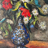 Signed bouquet of flowers