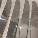 12 silver-plated table knives by silversmith Florinet Frionnet
