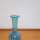 Vase en verre vintage fabriqué par Phoenician Glass, Malte, années 1980