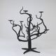 Brutalist Sculptural Chandelier Tree of Life Hand-Forged, 1970s