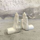 Vintage ceramic bookends