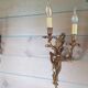 Pair of wall in style gilt bronze Louis XV rock