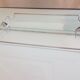 Bathroom mirror with its tablet, vintage 50/60