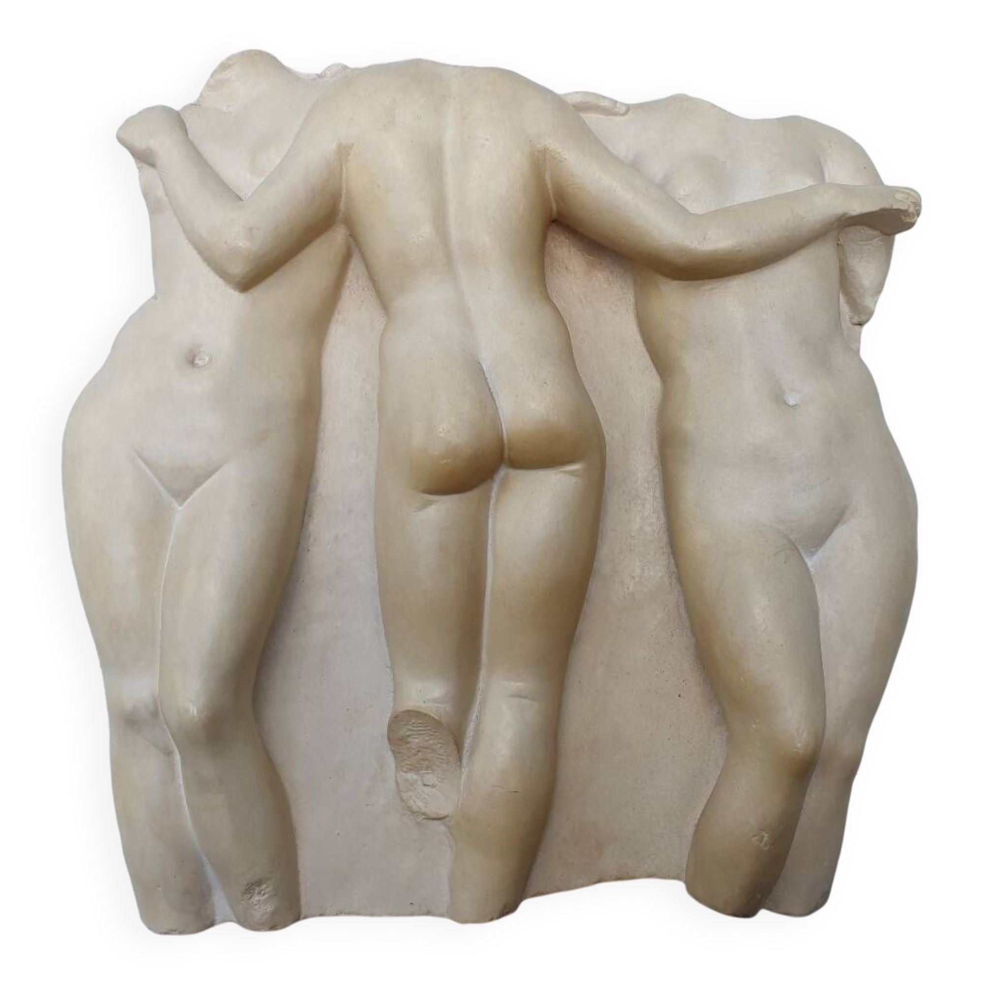 Bas relief Les Trois Grâces antiquité du Louvres