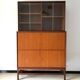Scandinavian library secretary in vintage teak from the 60s