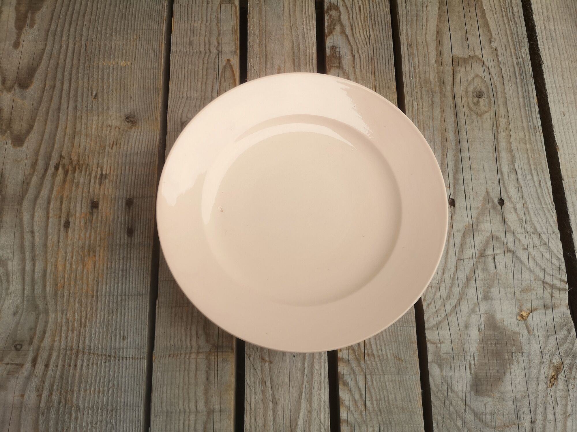 Compotier in Pink Ceramic Saint Amand