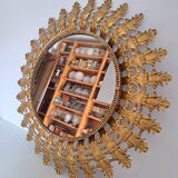 Miroir soleil métal