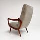 Fauteuil organique attribué à De Ster Gelderland, années 1960.