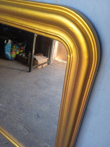Miroir Louis Philippe bois doré ep XIX em - 110 cm