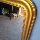 Louis Philippe mirror in gilded wood, 19th century - 110 cm