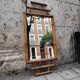 Colonial mirror with bamboo frame, 1900s - France