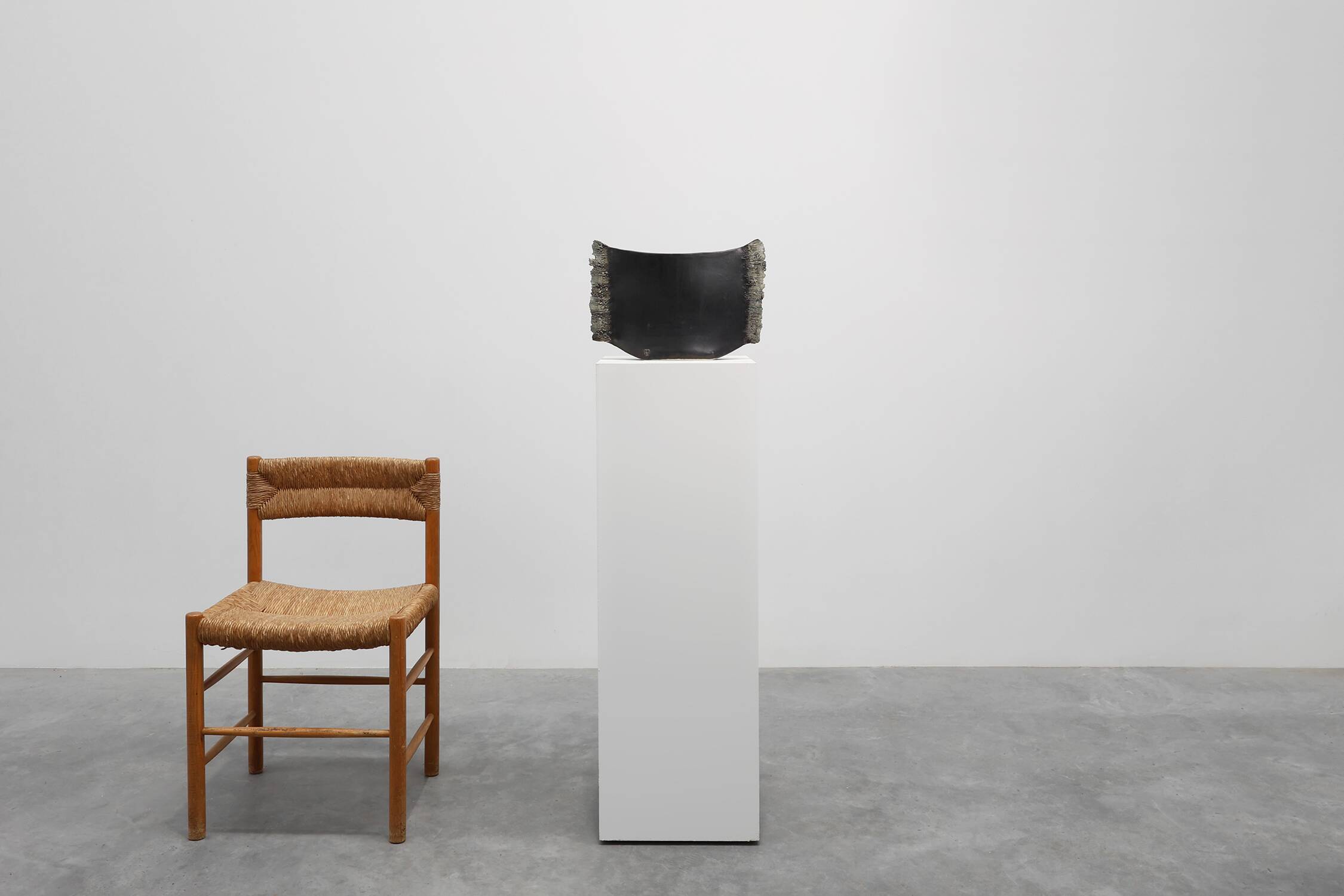 Vase en céramique française signé, France, vers 1960