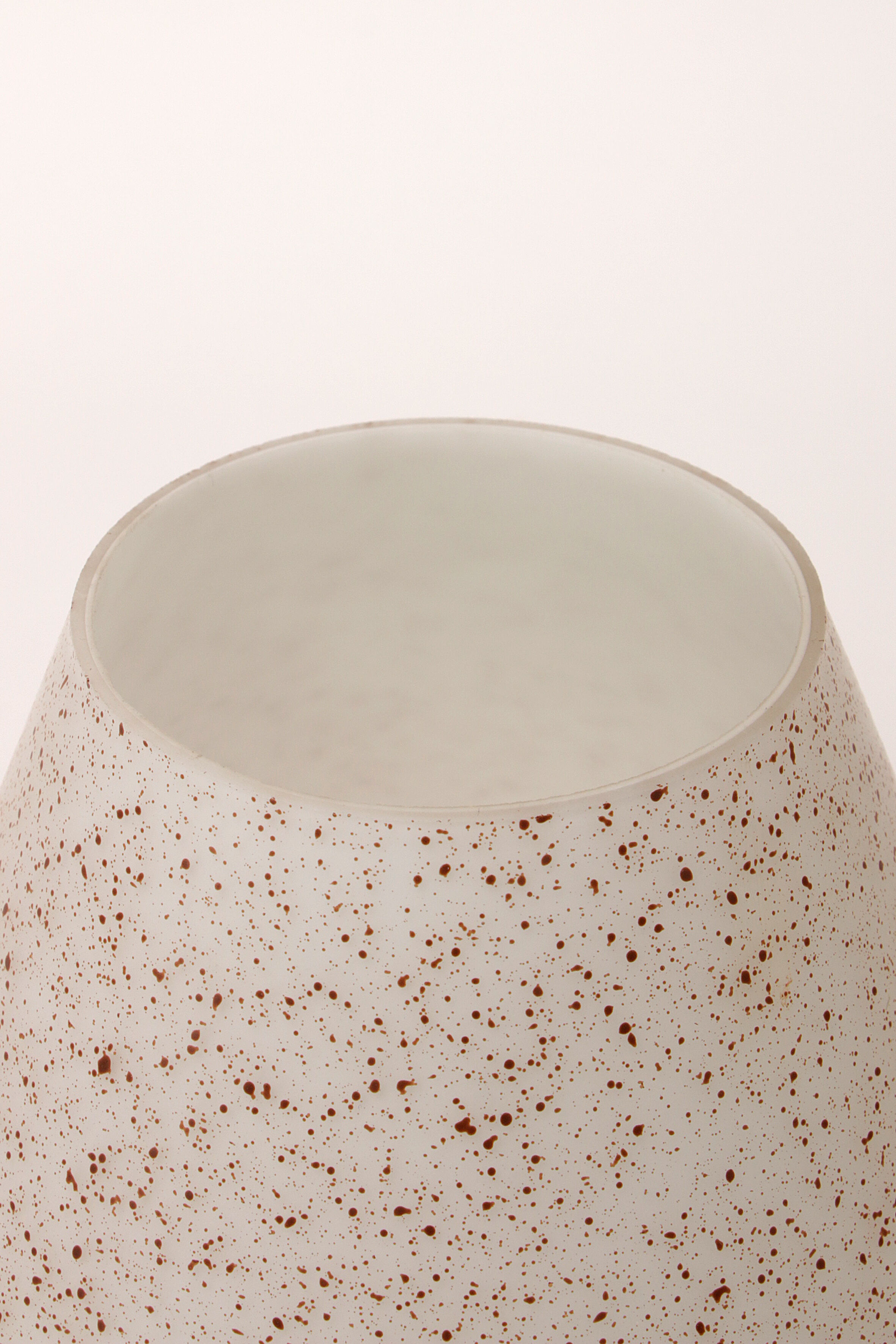 Vintage glass mushroom or champignon lamps 1960 germany.