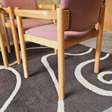 Set of 4 bentwood armchairs from the 1980s