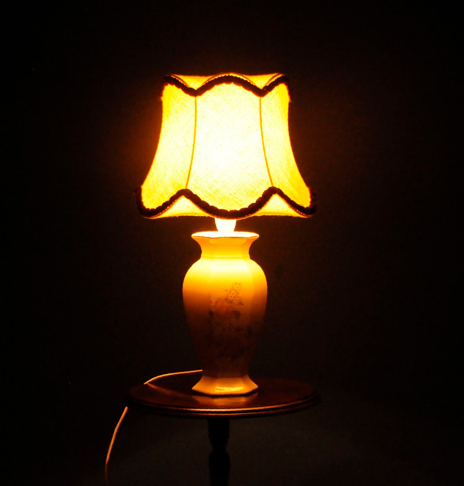 English lamp from the 1950s