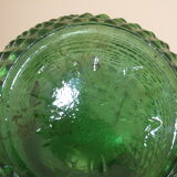 Empoli Italian glass bottle vase without cap