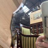 Art Deco round mirror