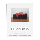Poster John Louis De Andrea 1985