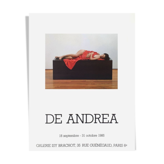 Poster John Louis De Andrea 1985