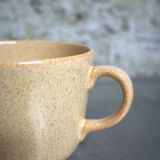 Set of 2 tea cups / Speckled ceramic mug