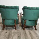 Armchairs by Jindřich Halabala, 1950s, Set of 2