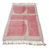 Beni Ouraine wool rug, size 250 x 250 cm
