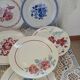 10 assiettes plates anciennes dépareillées