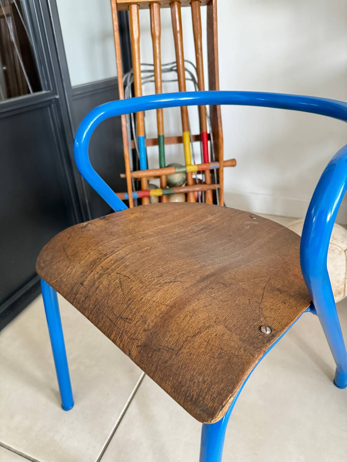 Vintage children's school chair