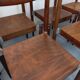 Set of 8 stackable chairs from the Czech manufacturer Bukoza