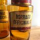 Old pharmacy bottle "Borrago Officinalis" brown glass
