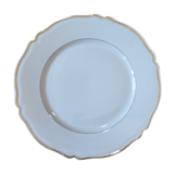 Lot vintage round flat plates in Limoges porcelain