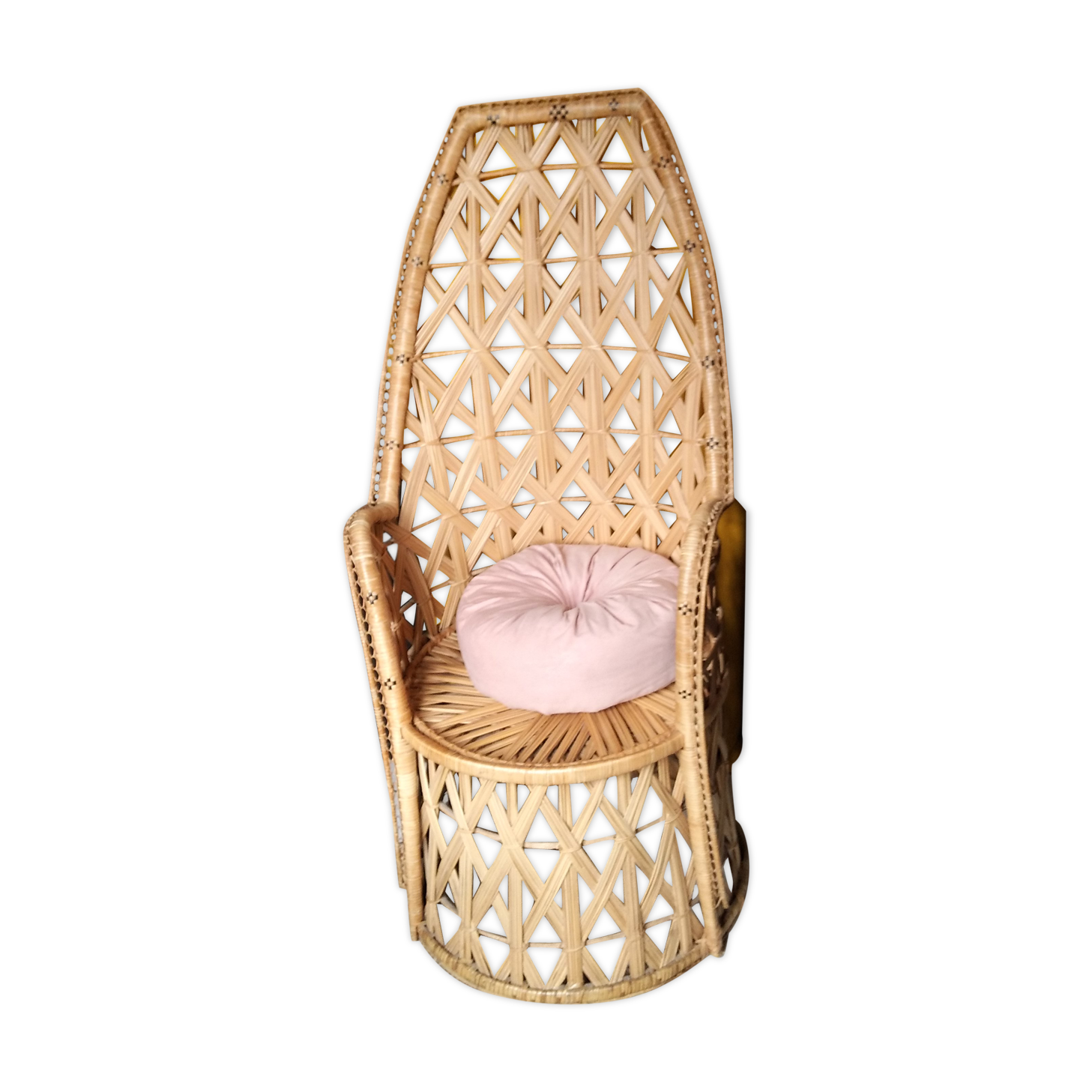 Rattan armchair