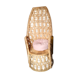 Rattan armchair