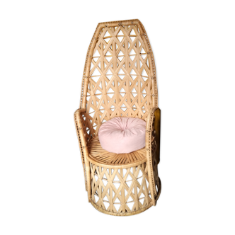 Rattan armchair