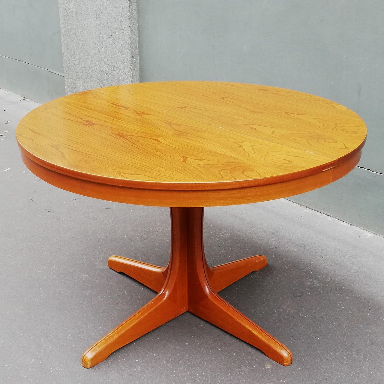 Scandinavian teak dining table