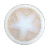 Opalescent sea star table mat