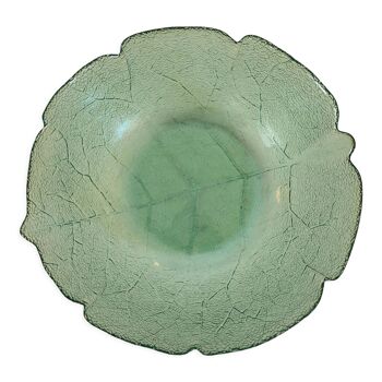 Arcoroc green cabbage leaf bowl - Punch