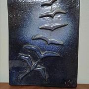 Bas relief "Vol d'hirondelles"