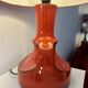 Rare design lamp pan ceramic - west german pottery