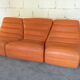 Leather sofa Saparella design Michel Ducaroy 70