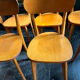 Set of 10 bistro chairs