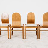 JYSK Set Di 4 Sedie Da Pranzo Design Mid Century Scandinavo Anni 70