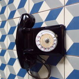 Vintage Bakelite Dial Phone