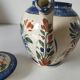 Henriot Quimper teapot – floral relief decoration