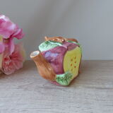 Miniature Potato Shaped Teapot Vintage Ceramic Chewable
